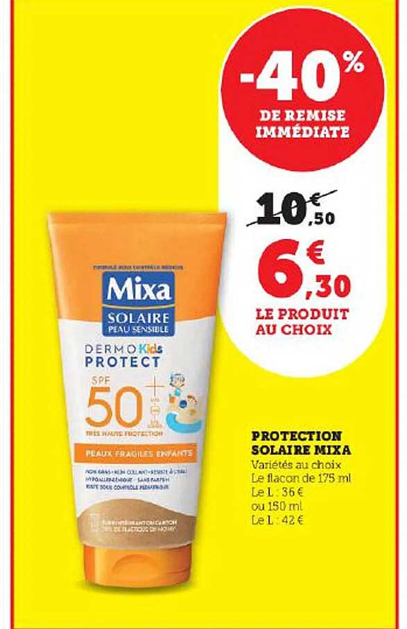 Protection Solaire Mixa