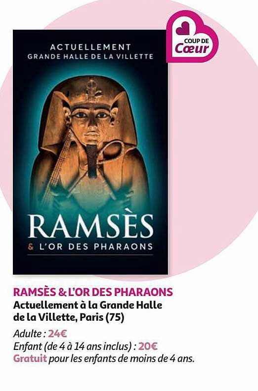 ramsès & l'or des pharaons