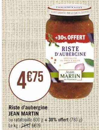 riste d'aubergine jean martin