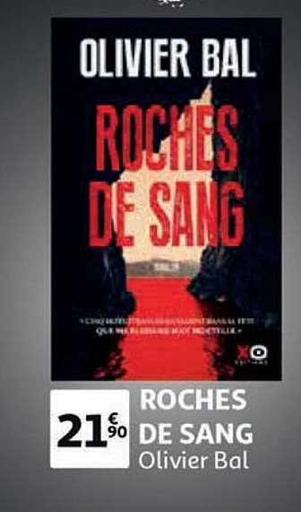 roches de sang - olivier bal