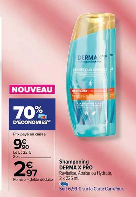 shampooing derma x pro