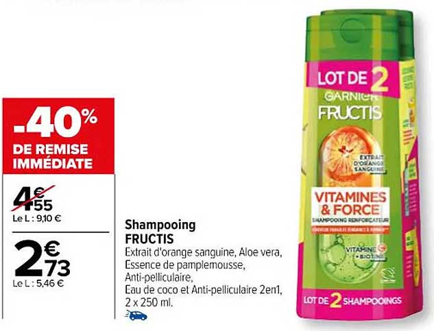 Shampooing Fructis