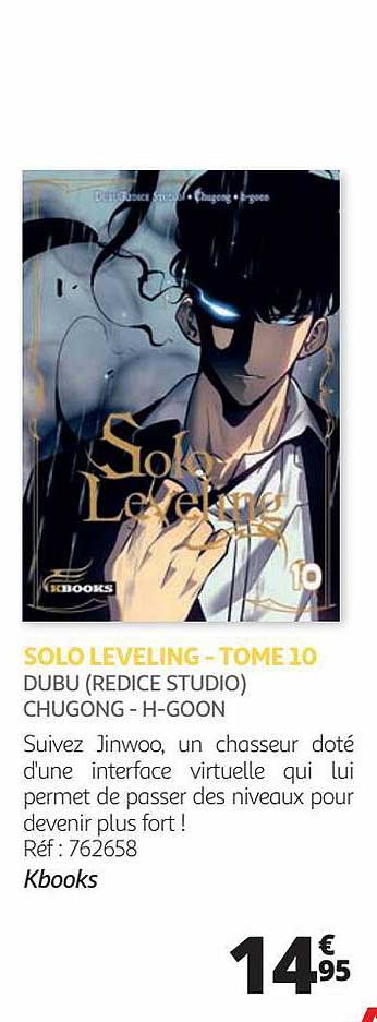 solo leveling - tome 10 - dubu (redice studio) chugong - h-goon