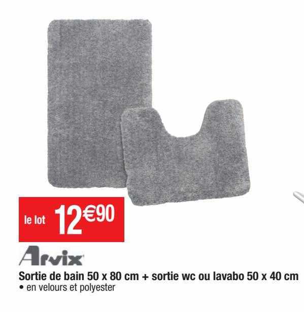 Sortie De Bain + Sortie Wc Ou Lavabo Arvix