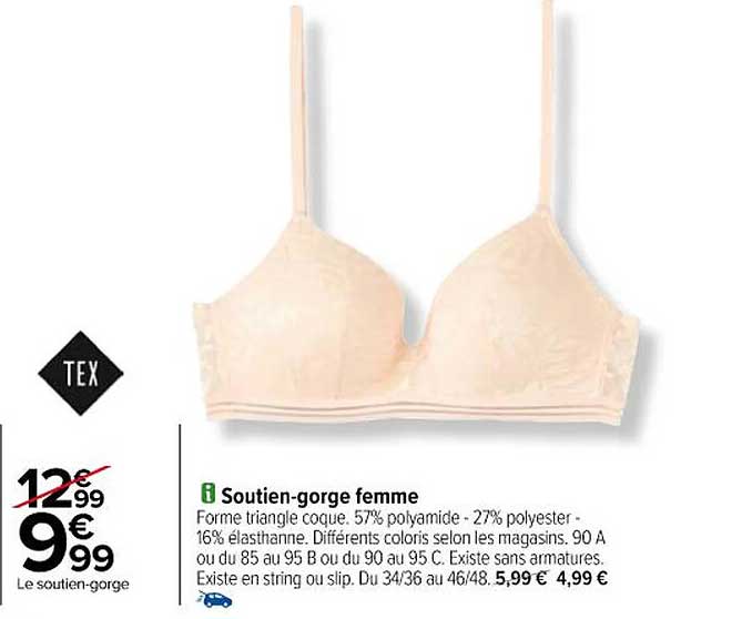 soutien-gorge femme