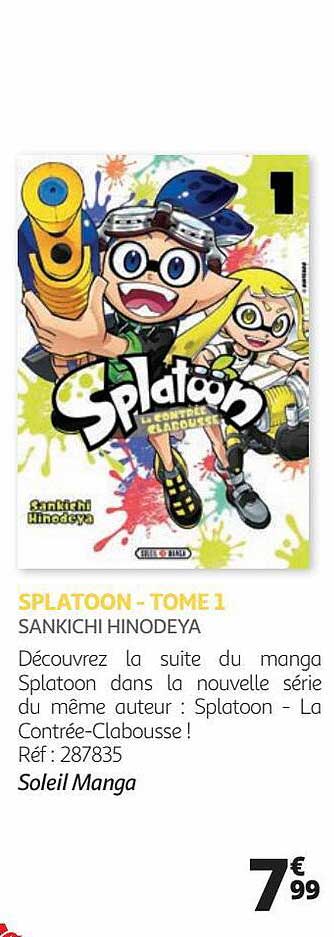 splatoon - tome 1 - sankichi hinodeya