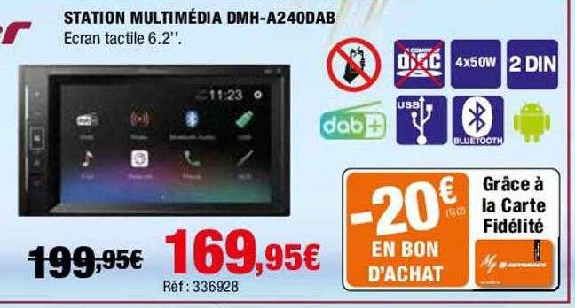 Station Multimédia Dmh-a240dab