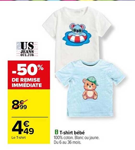 t-shirt bébé