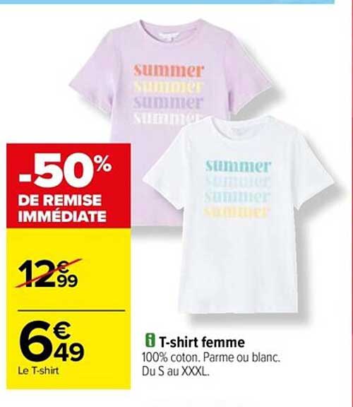 t-shirt femme
