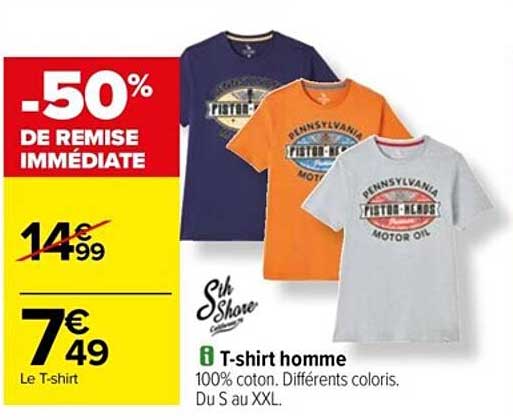 t-shirt homme