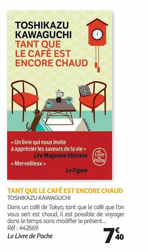 tant que le café est encore chaud - toshikazu kawaguchi