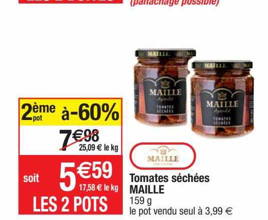 Tomates Séchées Maille