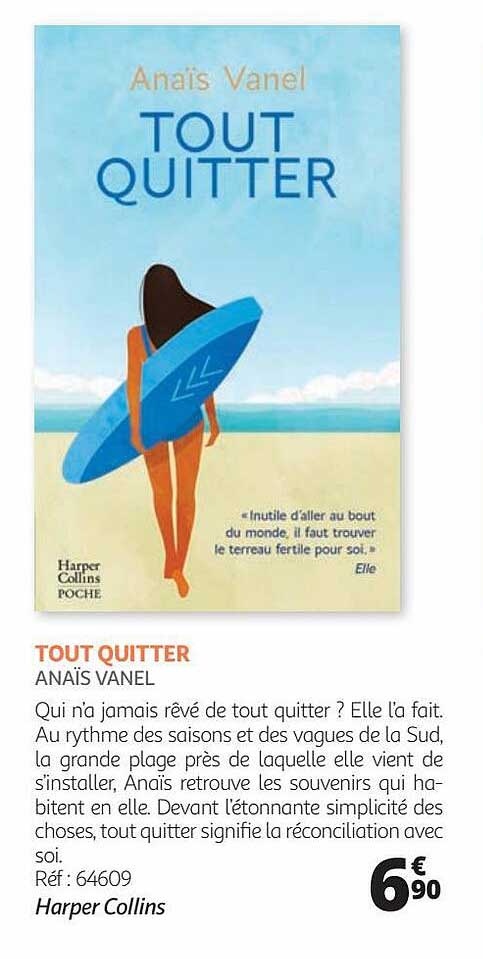 tout quitter - anaïs vanel