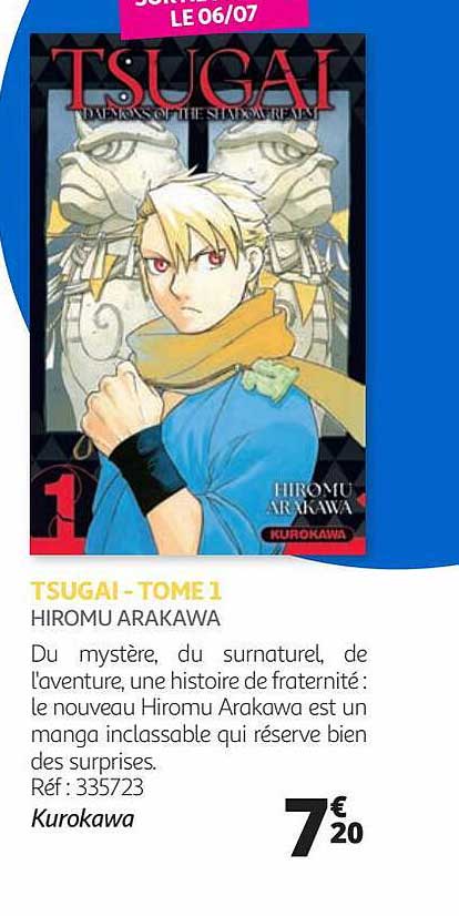 tsugai - tome 1 - hiromu arakawa