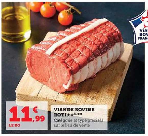 Viande Bovine Rôti**