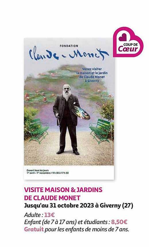 visite maison & jardins de claude monet