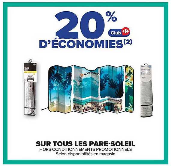 20% D'ÉCONOMIES