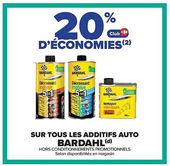 20% D’ÉCONOMIES
