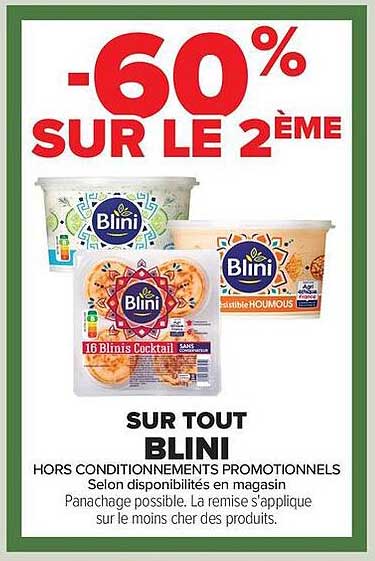 60% SUR LE 2ÈME