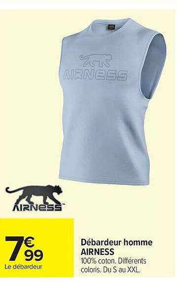 AIRNESS Débardeur homme