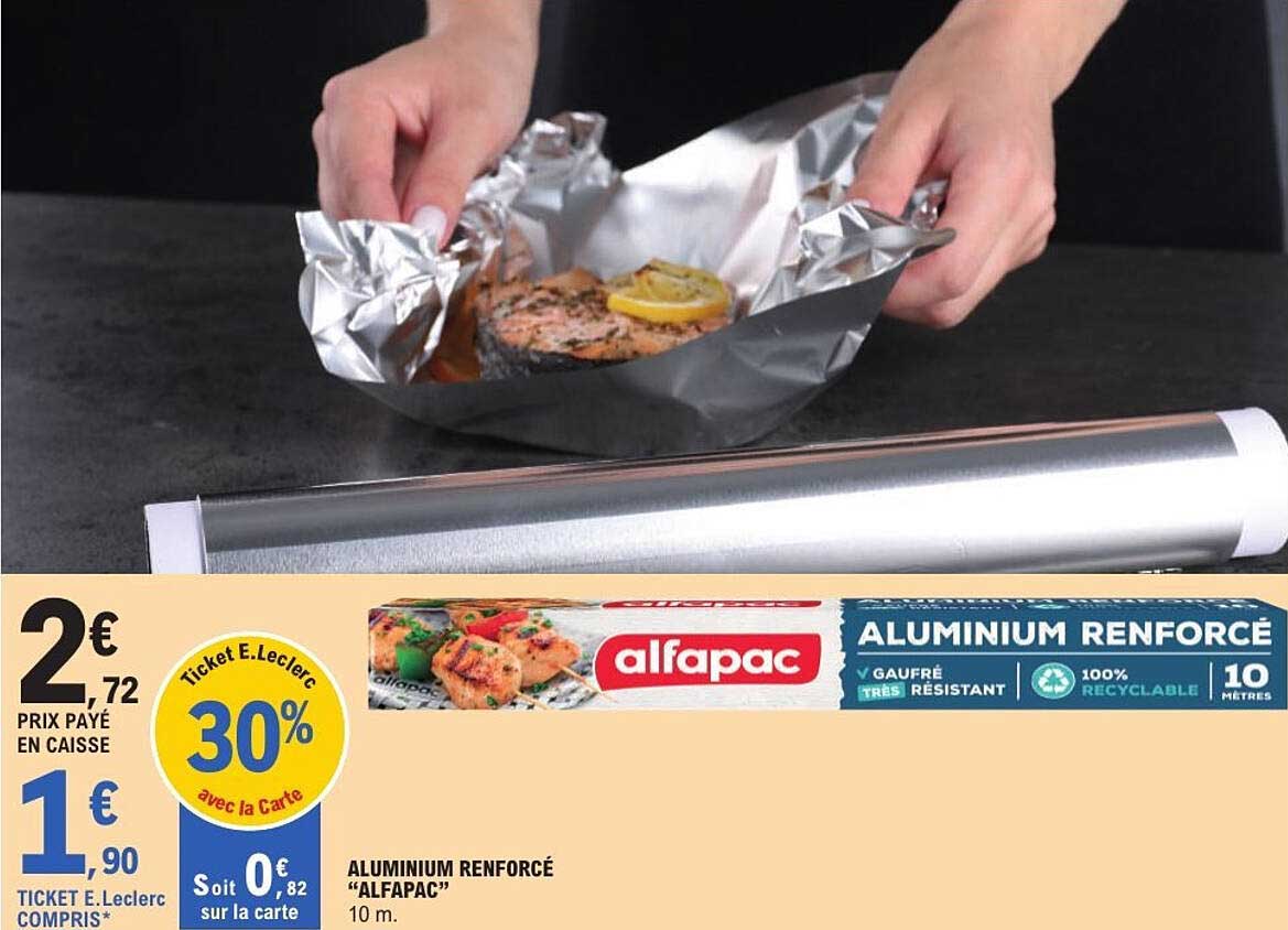 alfapac ALUMINIUM RENFORCÉ