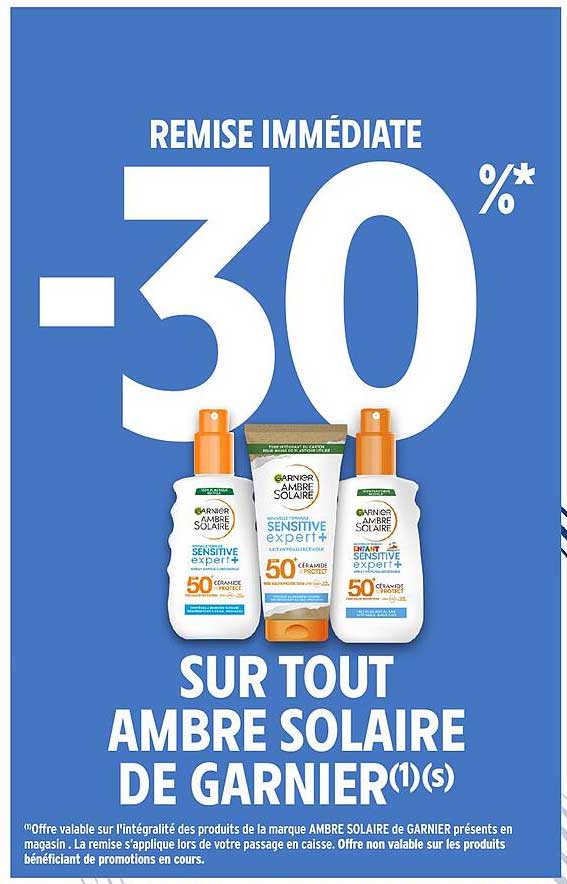 AMBRE SOLAIRE DE GARNIER
