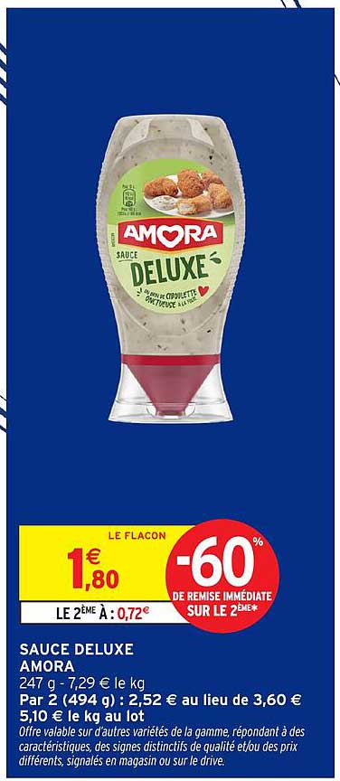 AMORA SAUCE DELUXE