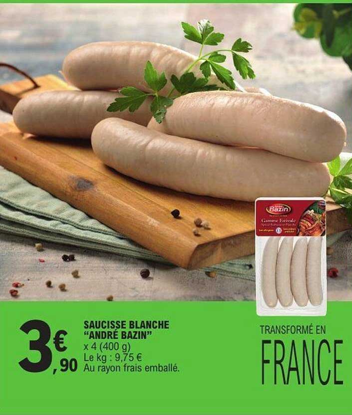 André Bazin Saucisse blanche