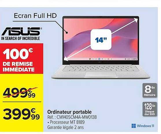 ASUS Ordinateur portable