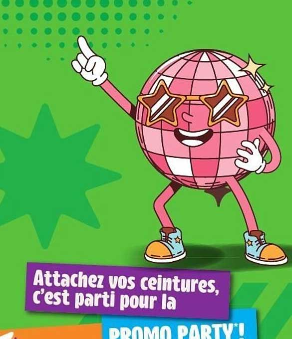 Attachez vos ceintures, c'est parti pour la PROMO PARTY!