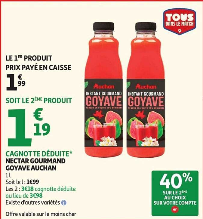 Auchan Instant Gourmand Goyave
