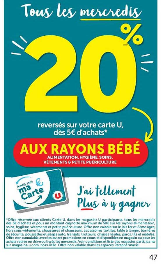 AUX RAYONS BÉBÉ