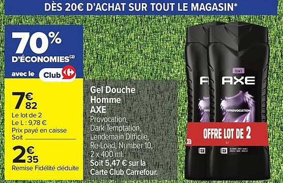 AXE Gel Douche Homme