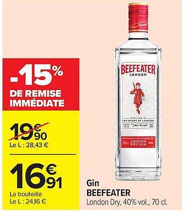 BEEFEATER London Dry Gin
