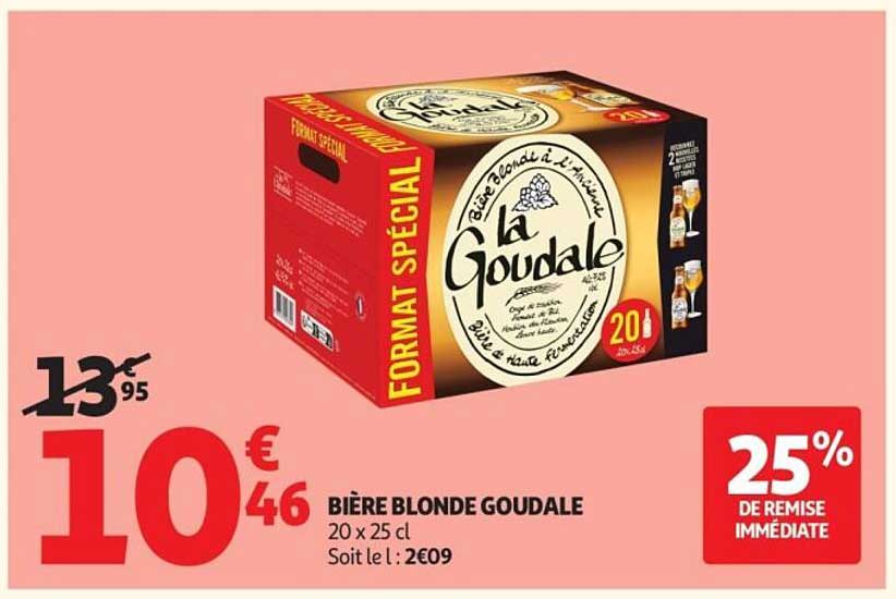 BIÈRE BLONDE GOUDALE