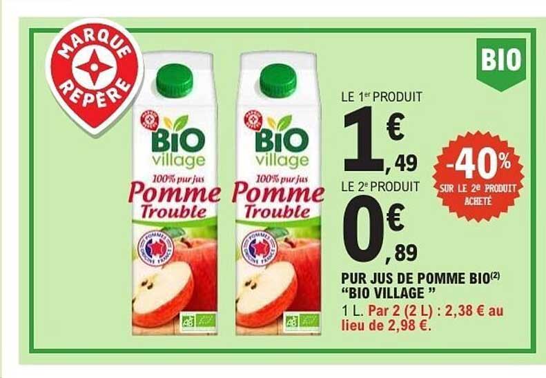 Bio Village Pomme Trouble