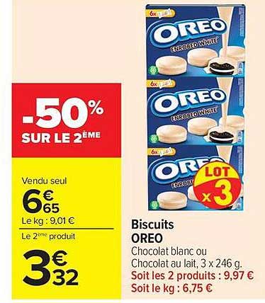 Biscuits OREO