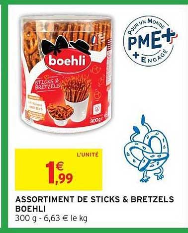 Boehli Sticks & Bretzels