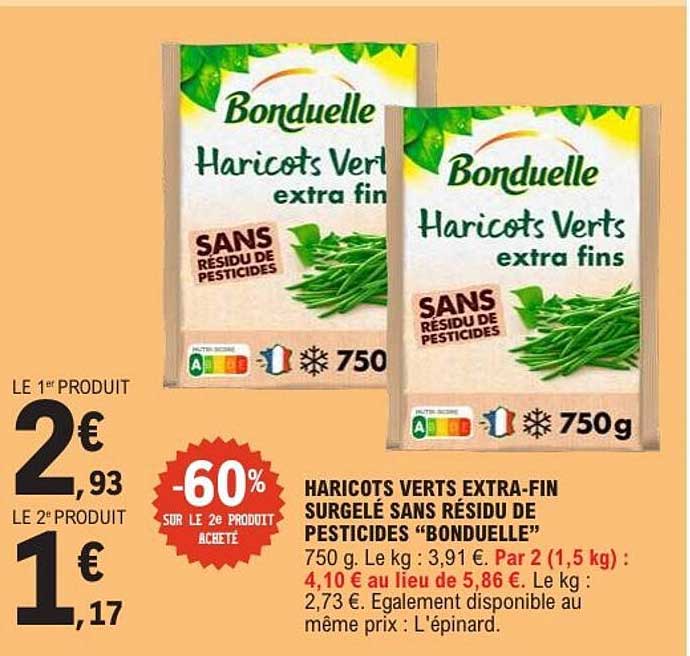 Bonduelle Haricots Verts extra fins