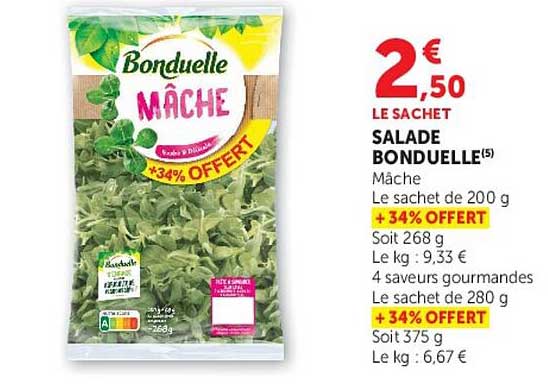 Bonduelle Mâche
