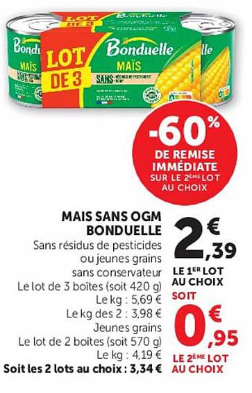 Bonduelle Mais