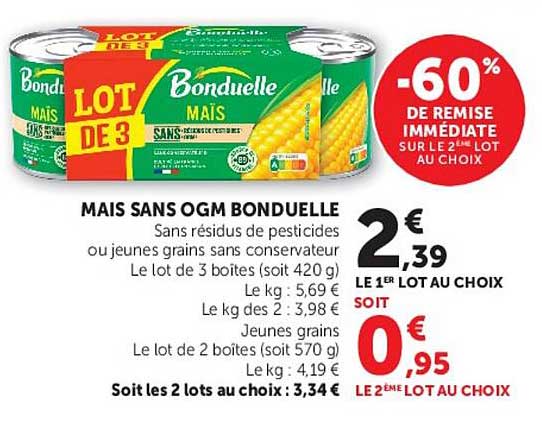 Bonduelle Maïs