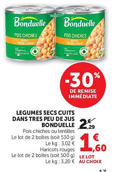 Bonduelle Pois chiches