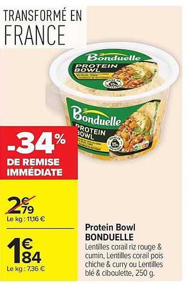 Bonduelle Protein Bowl