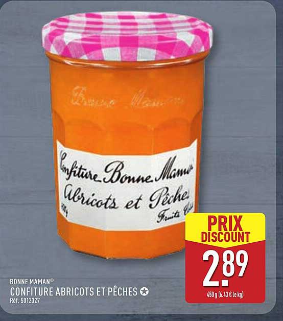 Bonne Maman Confiture Abricots et Pêches