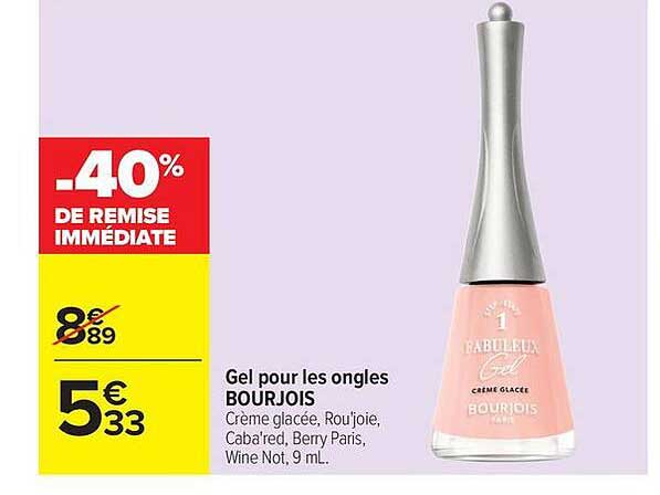 Bourjois Gel pour les ongles