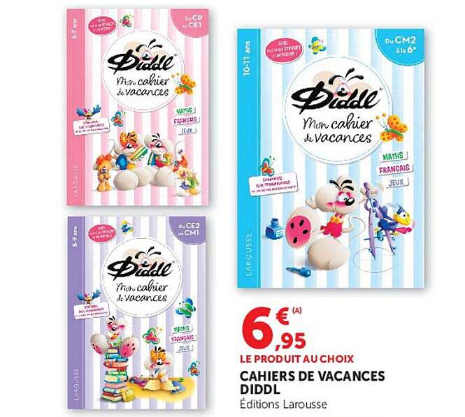 Cahiers de vacances DIDDL
