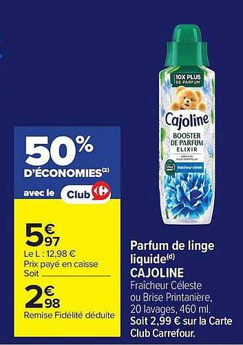 Cajoline Booster de parfum Elixir