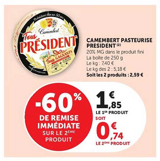 Camembert Président