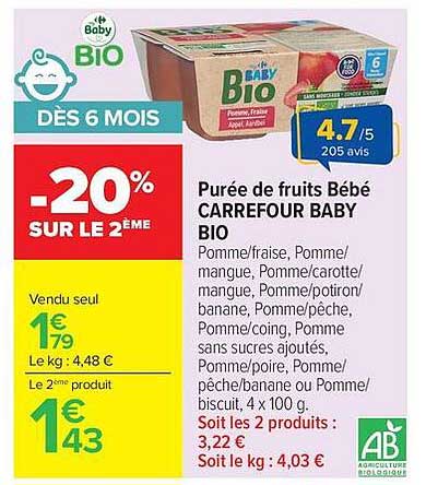 Carrefour Baby Bio